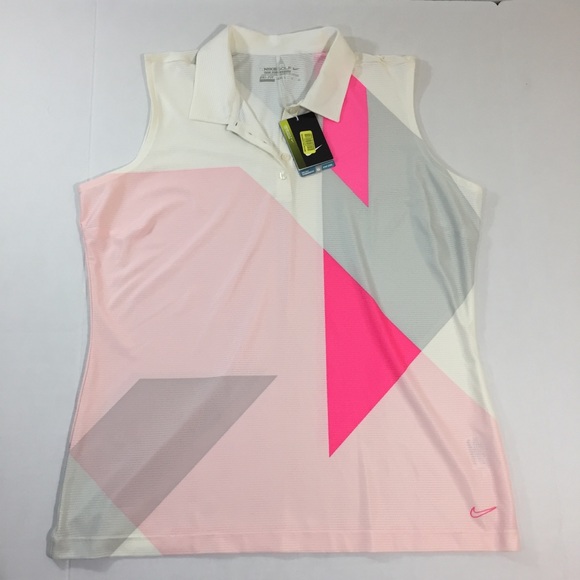 Nike Tops - Women’s Nike Golf Tank Top Geometric NWT XL